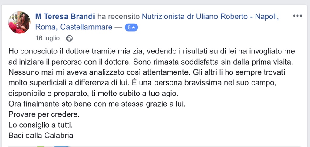 recensioni e opinioni dott uliano