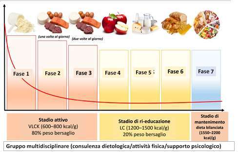 fasi di un protocollo VLCKD